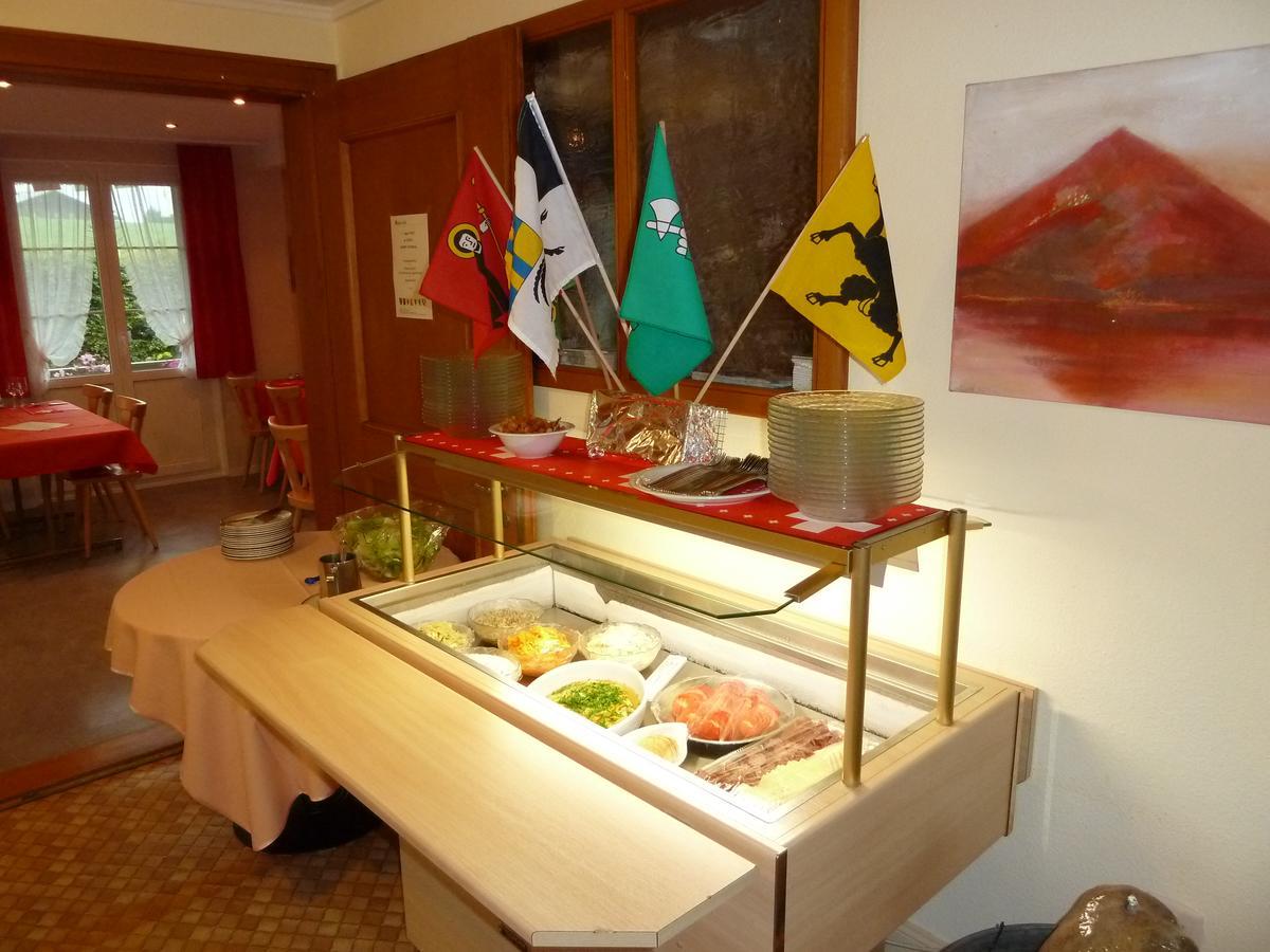 Hotel Restaurant Sunnmatt Aeschi Bei Spiez Eksteriør billede